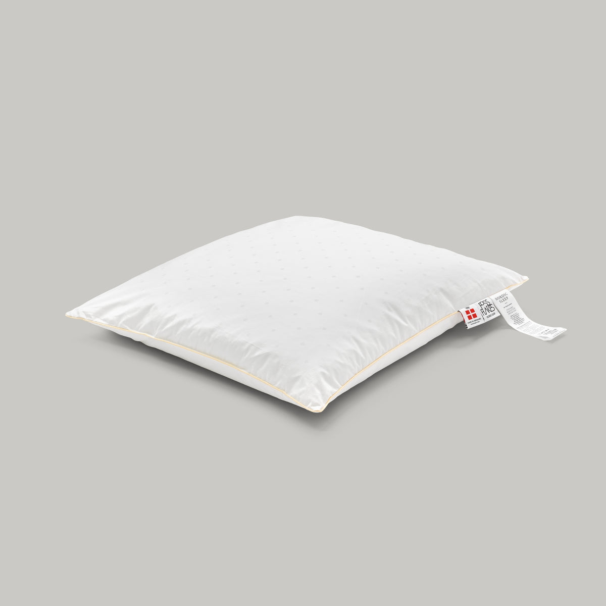 Kissen mit Bezug aus Bio-Baumwolle - 60x63