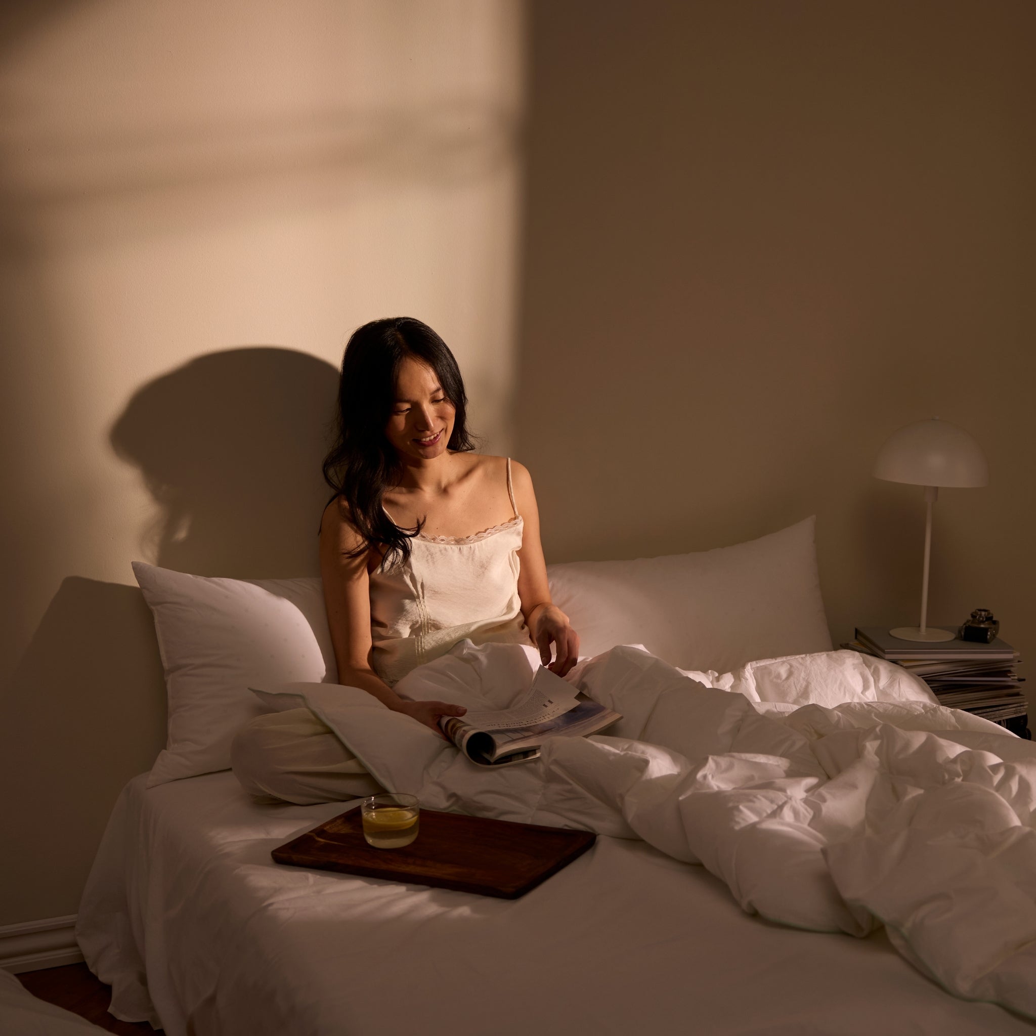 Comfort-I Stützkissen Inkl. Bezug - Weiß