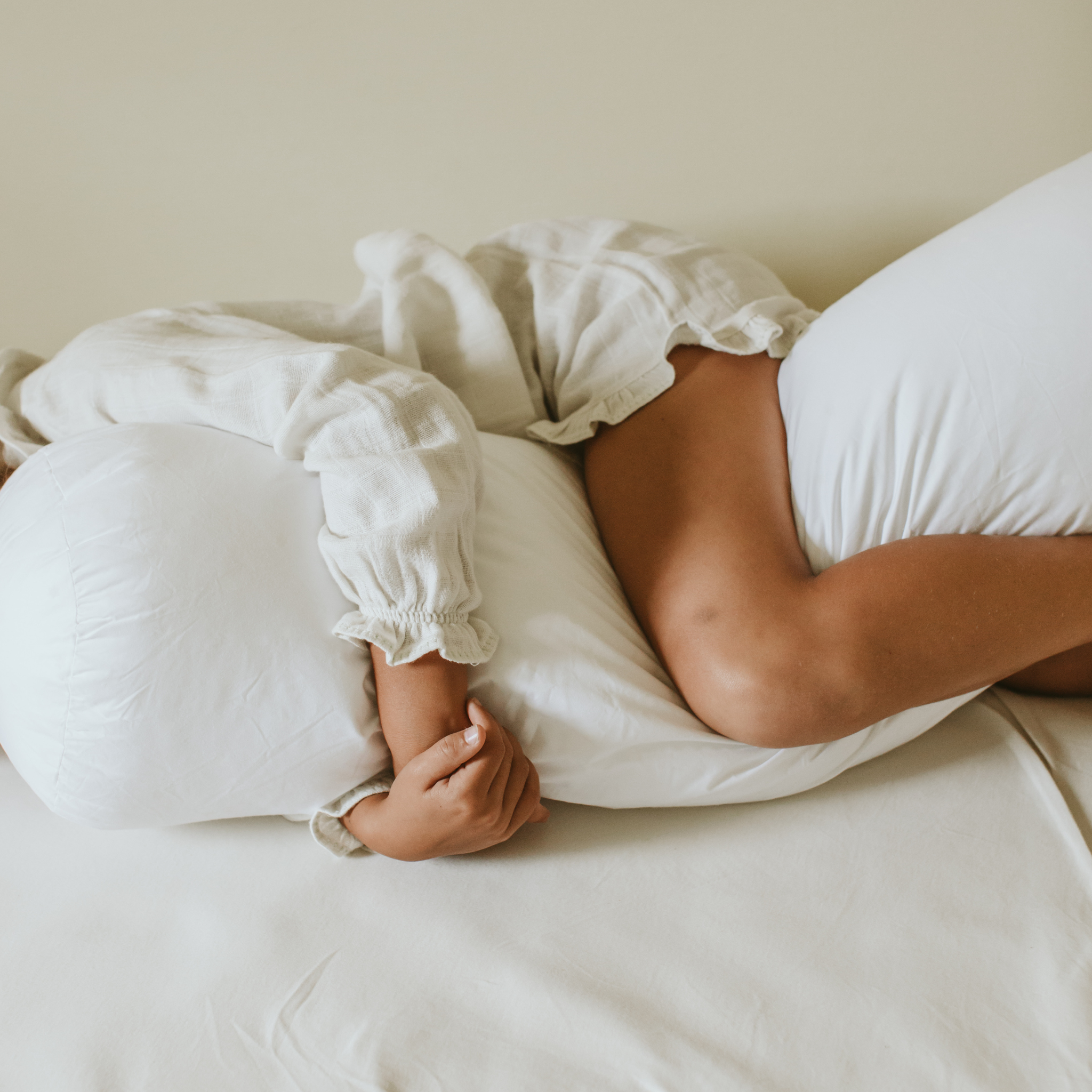 Comfort-I Stützkissen Junior Inkl. Bezug - Weiß