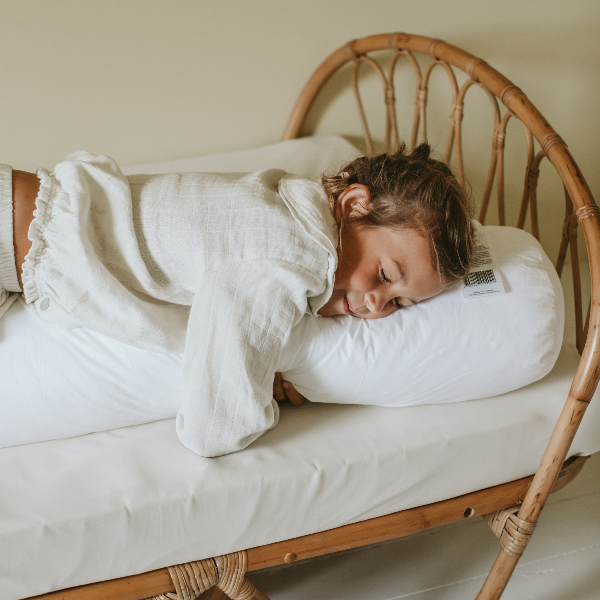 Comfort-I Stützkissen Junior Inkl. Bezug - Weiß