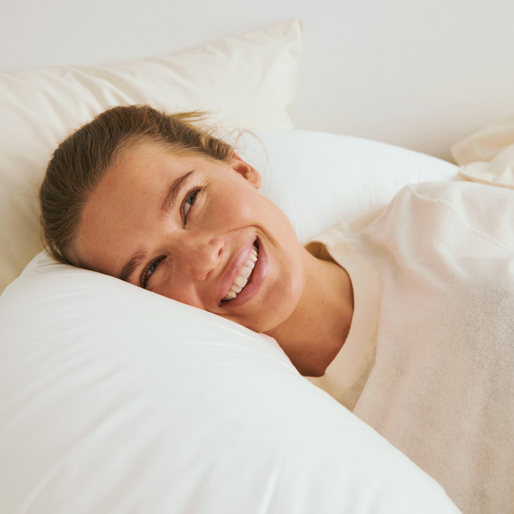 Comfort-U Stützkissen Inkl. Bezug - Weiß