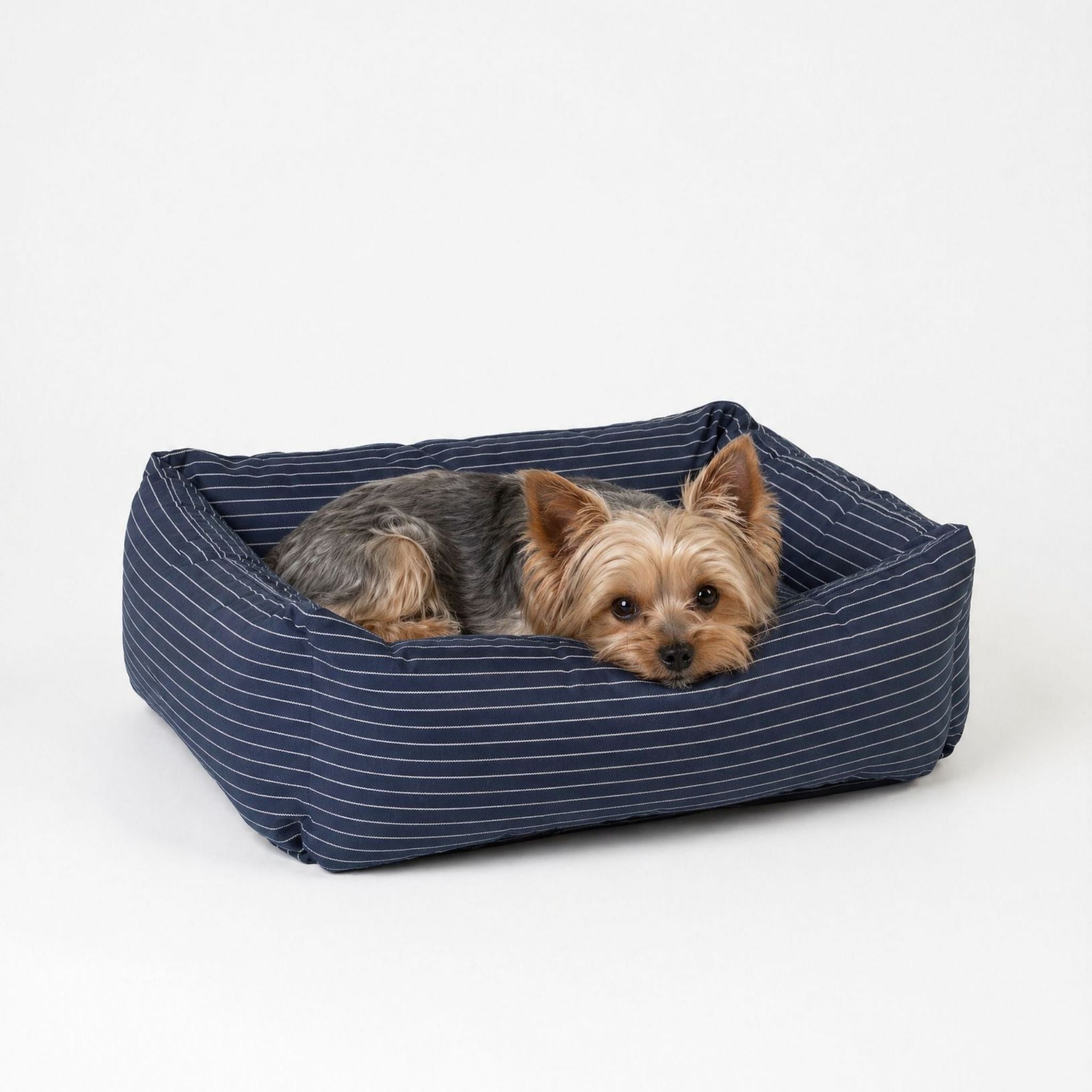 Hundebett Navy pinstripe X-Small - 50x45