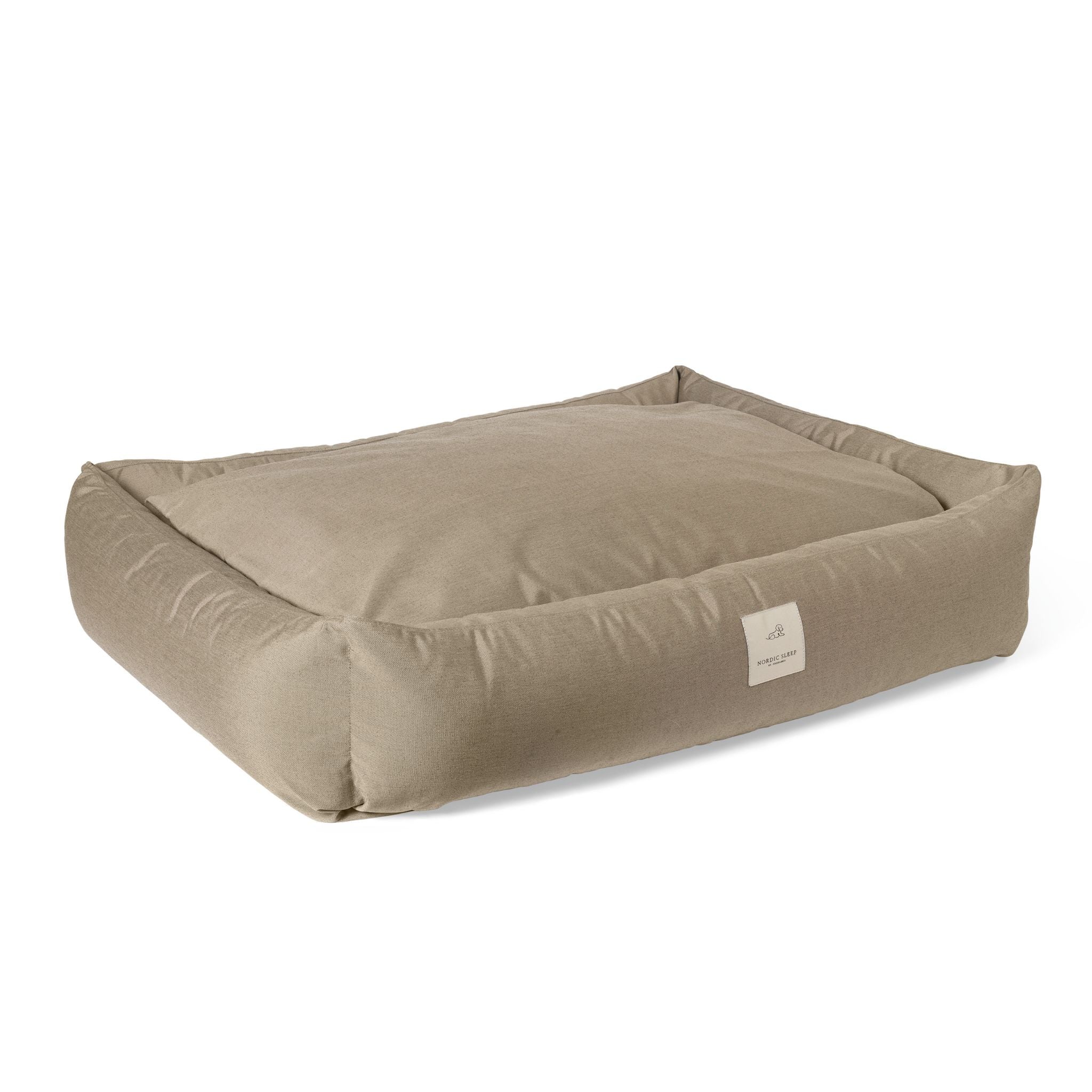 Hundebett Khaki Medium