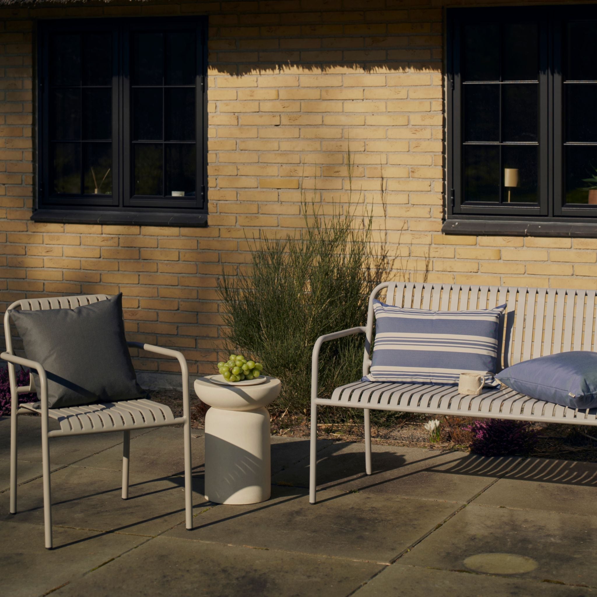 Outdoor-Kissen 50x50 - Blau