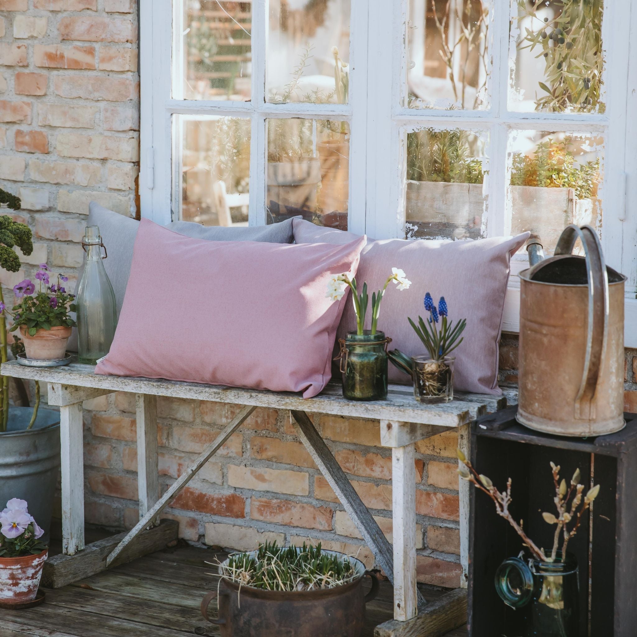 Outdoor-Kissen 40x60 - Rosa