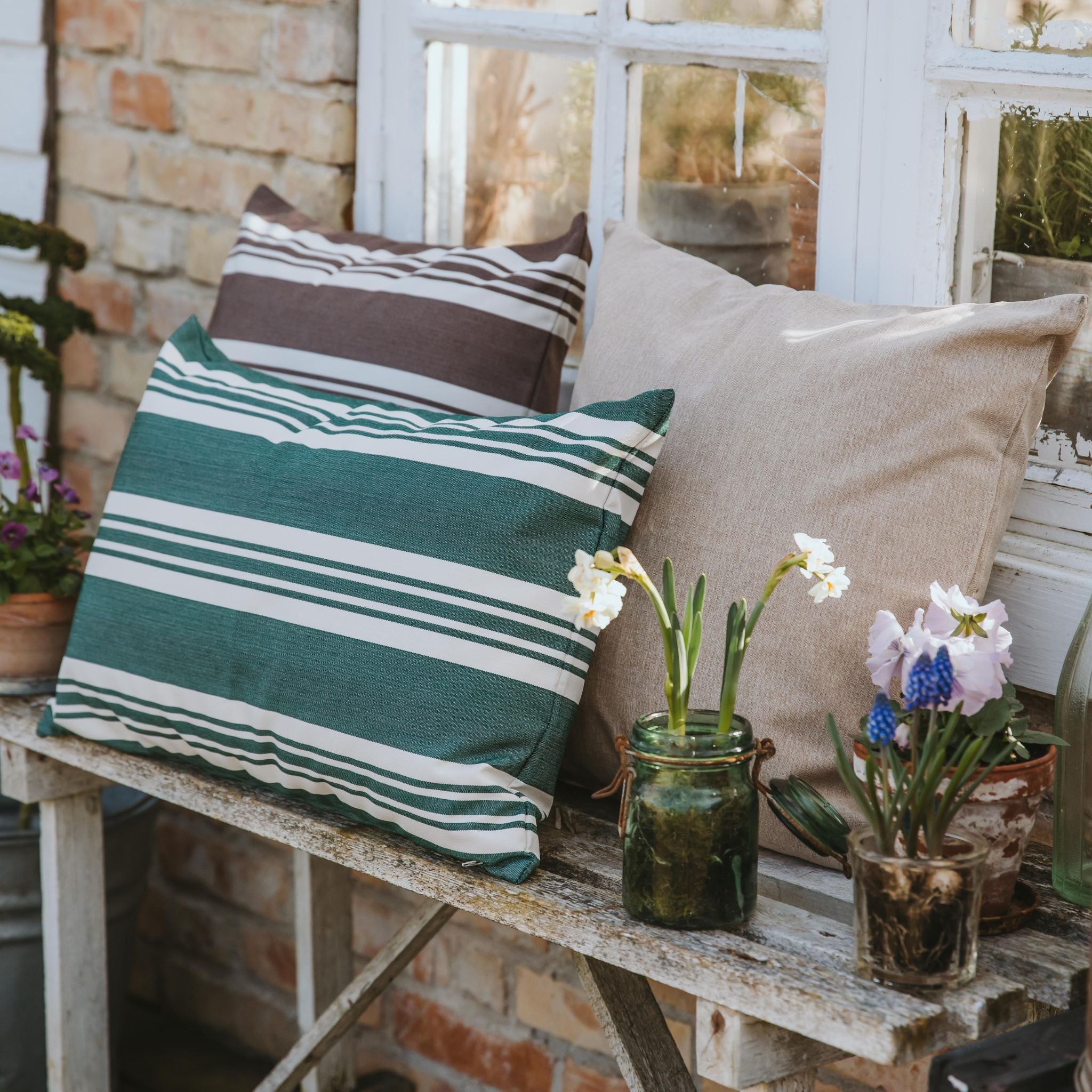 Outdoor-Kissen 40x60 - Sand (Auslaufende Farbe)