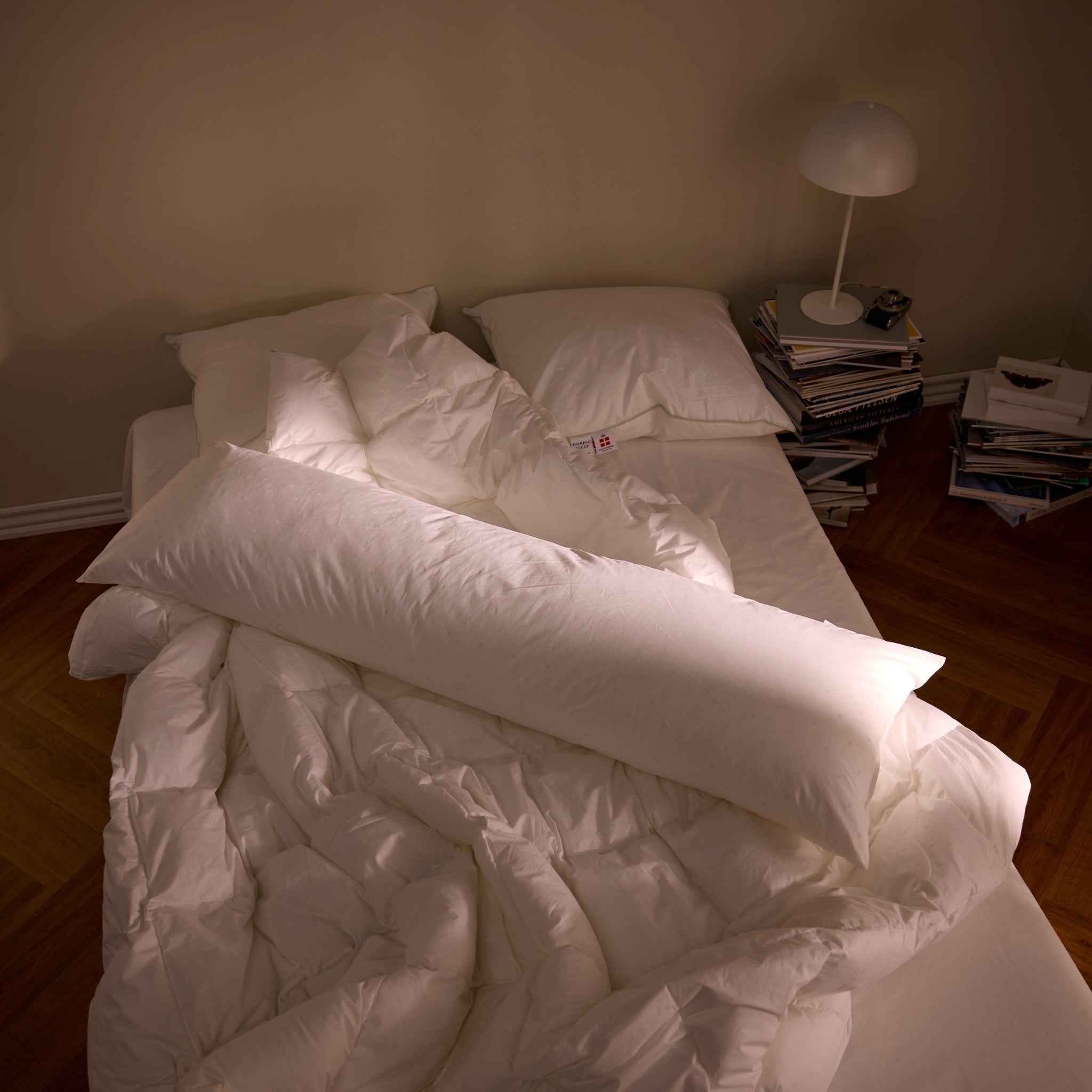 Comfort-I Stützkissen Inkl. Bezug - Weiß