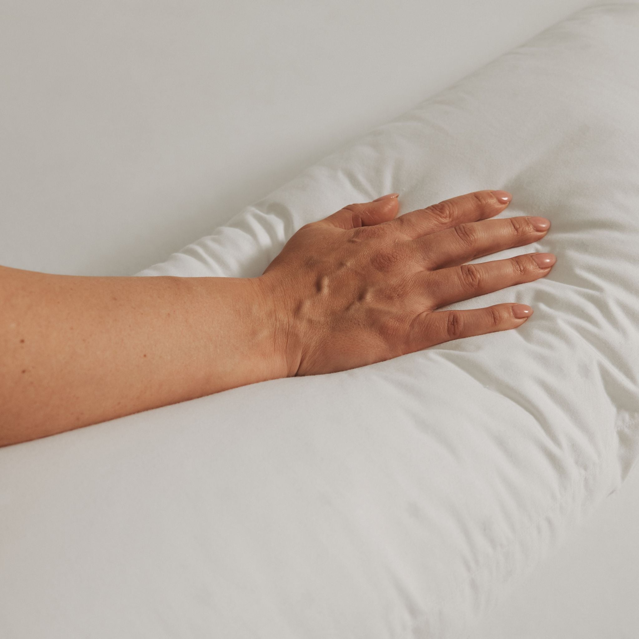 Comfort-U Stützkissen Inkl. Bezug - Weiß