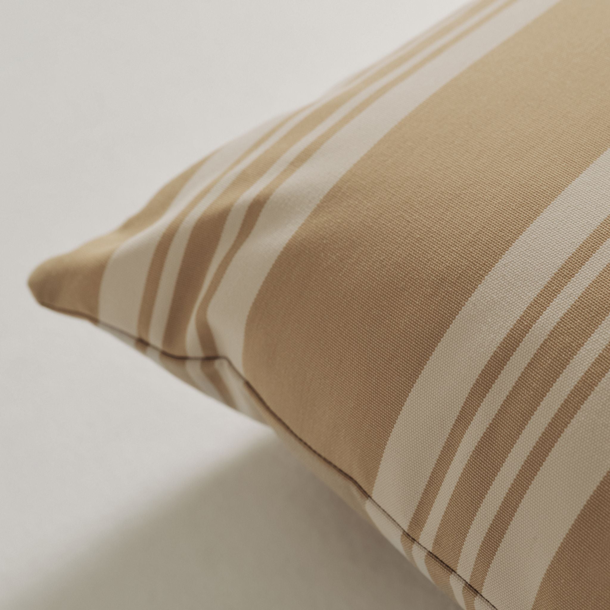 Outdoor-Kissen 40x60 - Beige gestreift