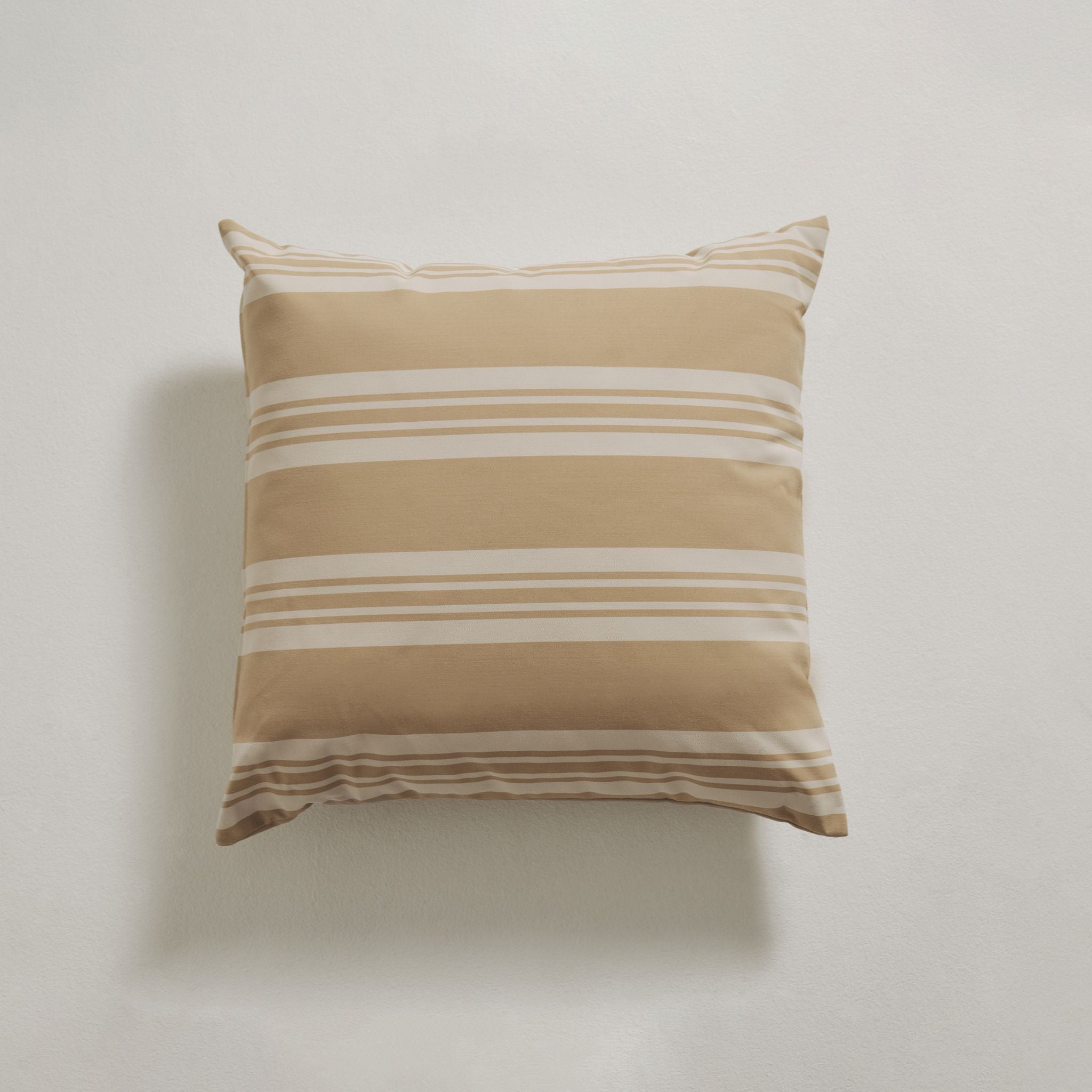 Outdoor-Kissen 50x50 - Beige gestreift