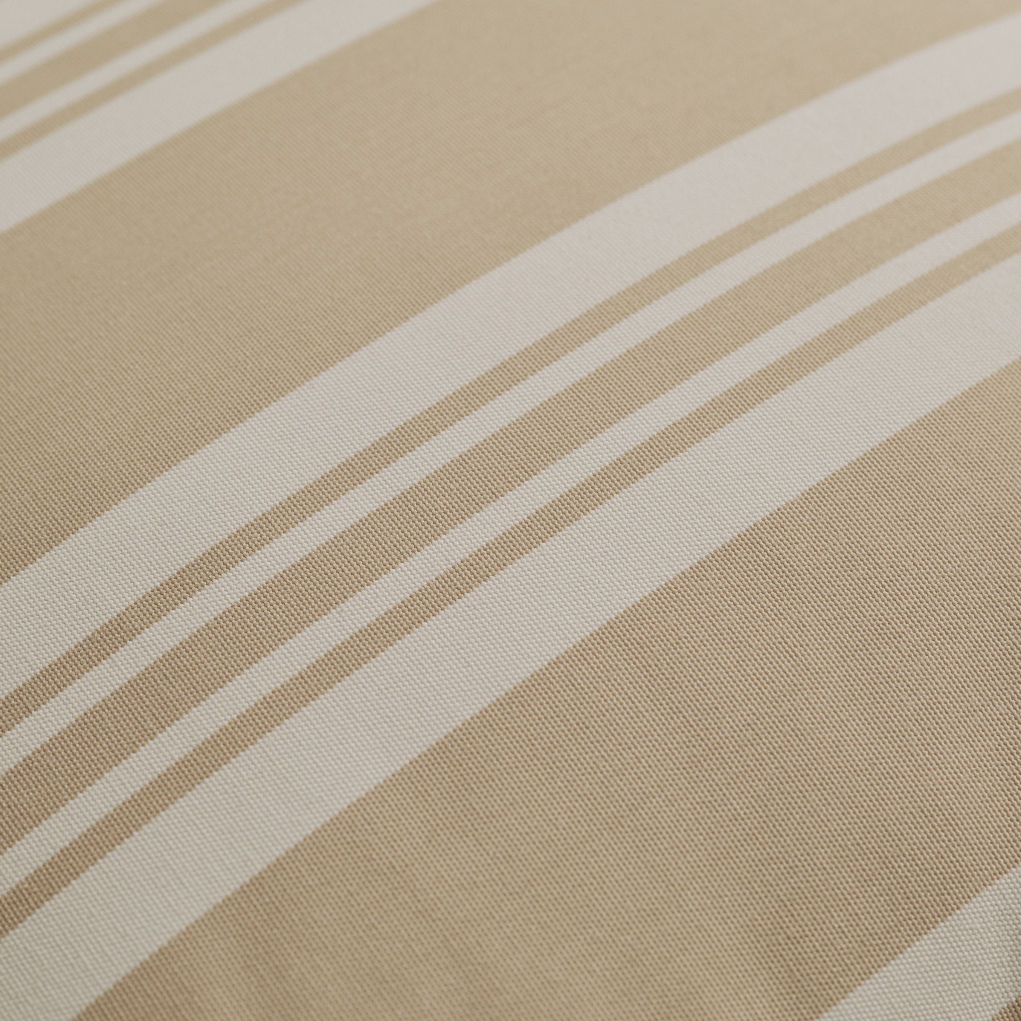 Outdoor-Kissen 50x50 - Beige gestreift