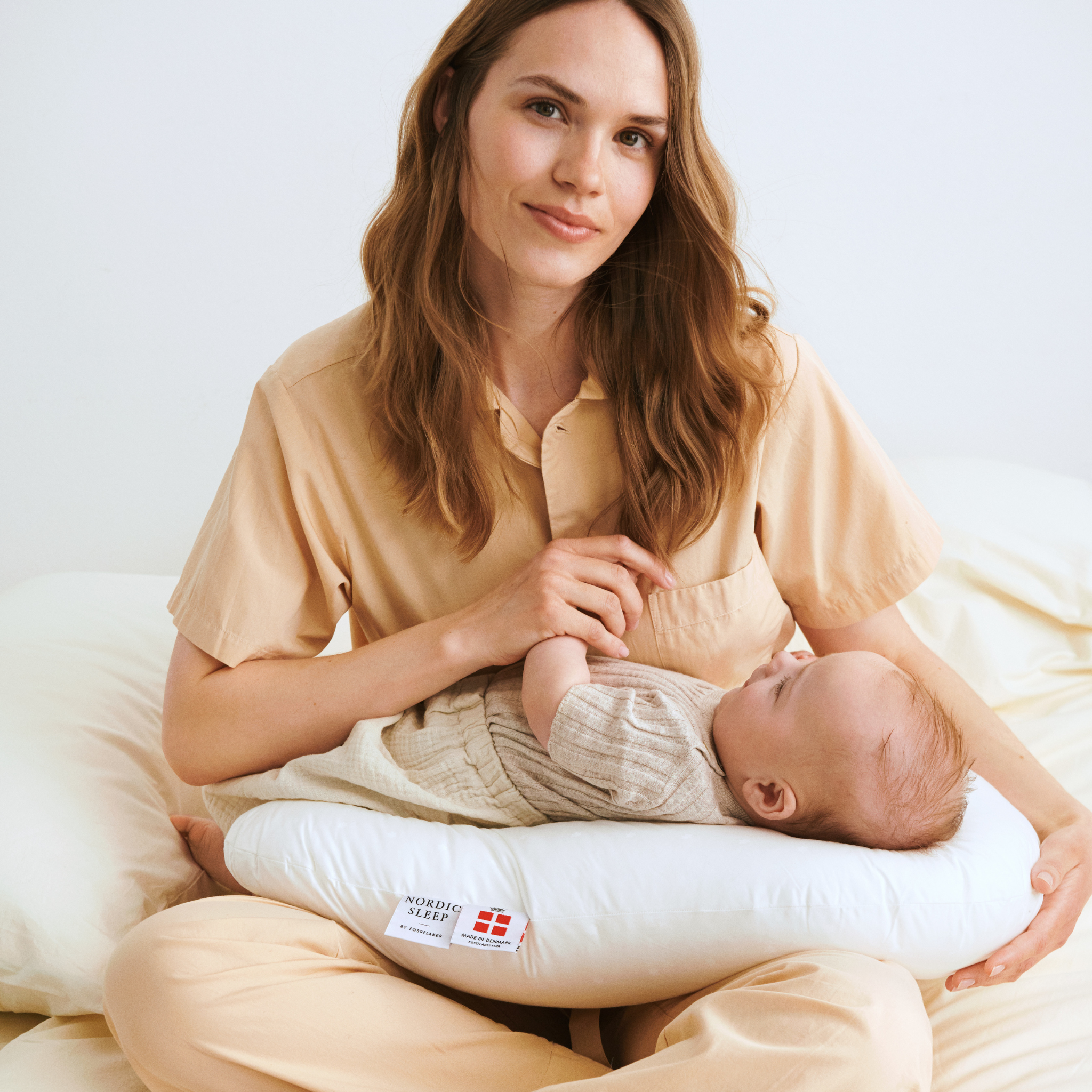 Stillkissen inkl. Bezug - Sand