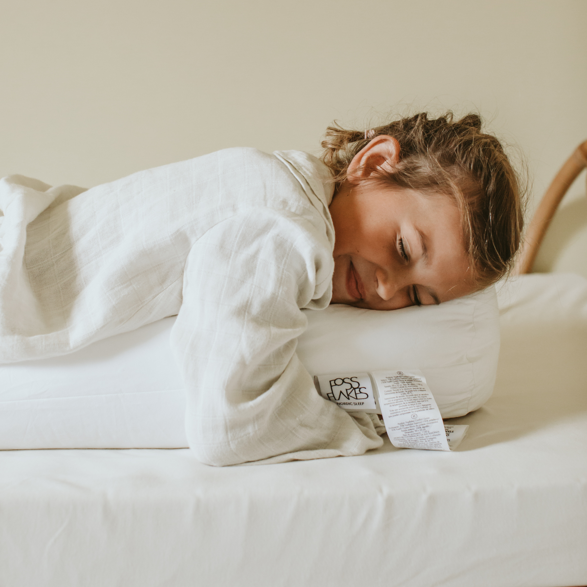 Comfort-I Stützkissen Junior Inkl. Bezug - Weiß