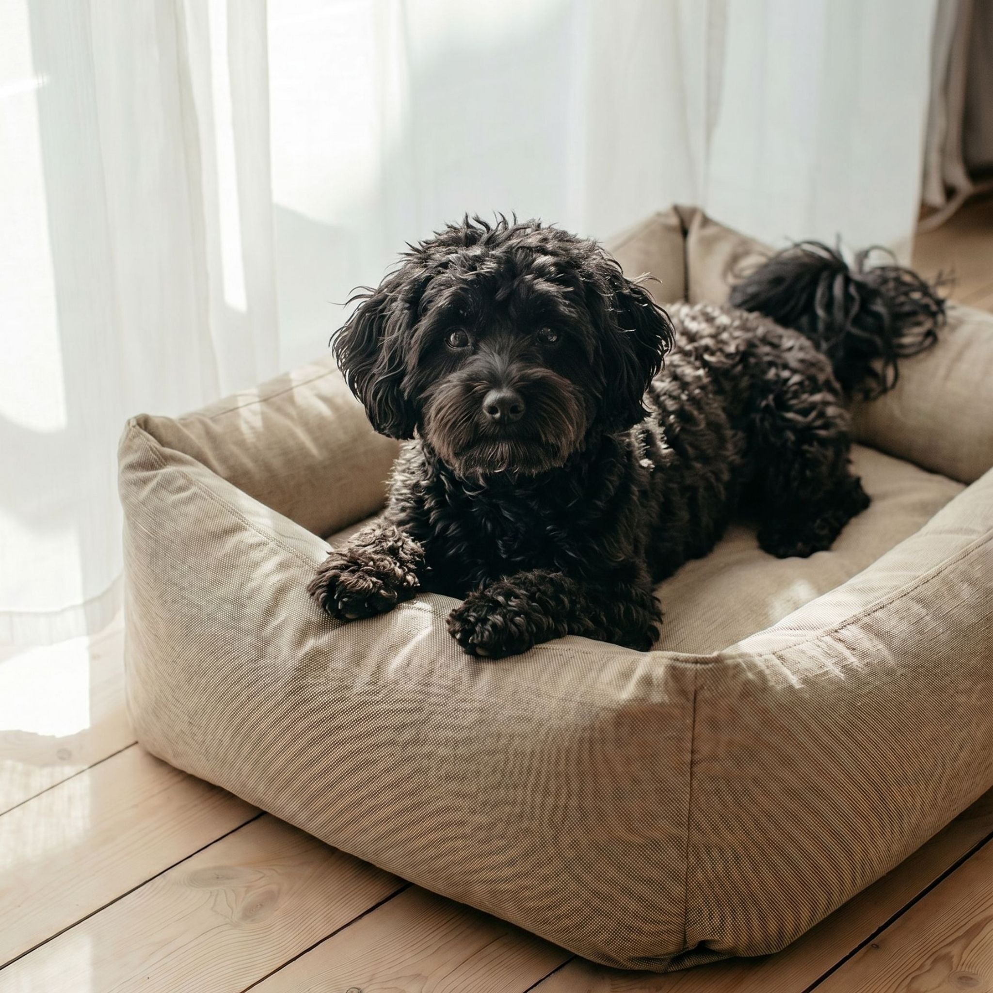 Hundebett Khaki Small - 50x70