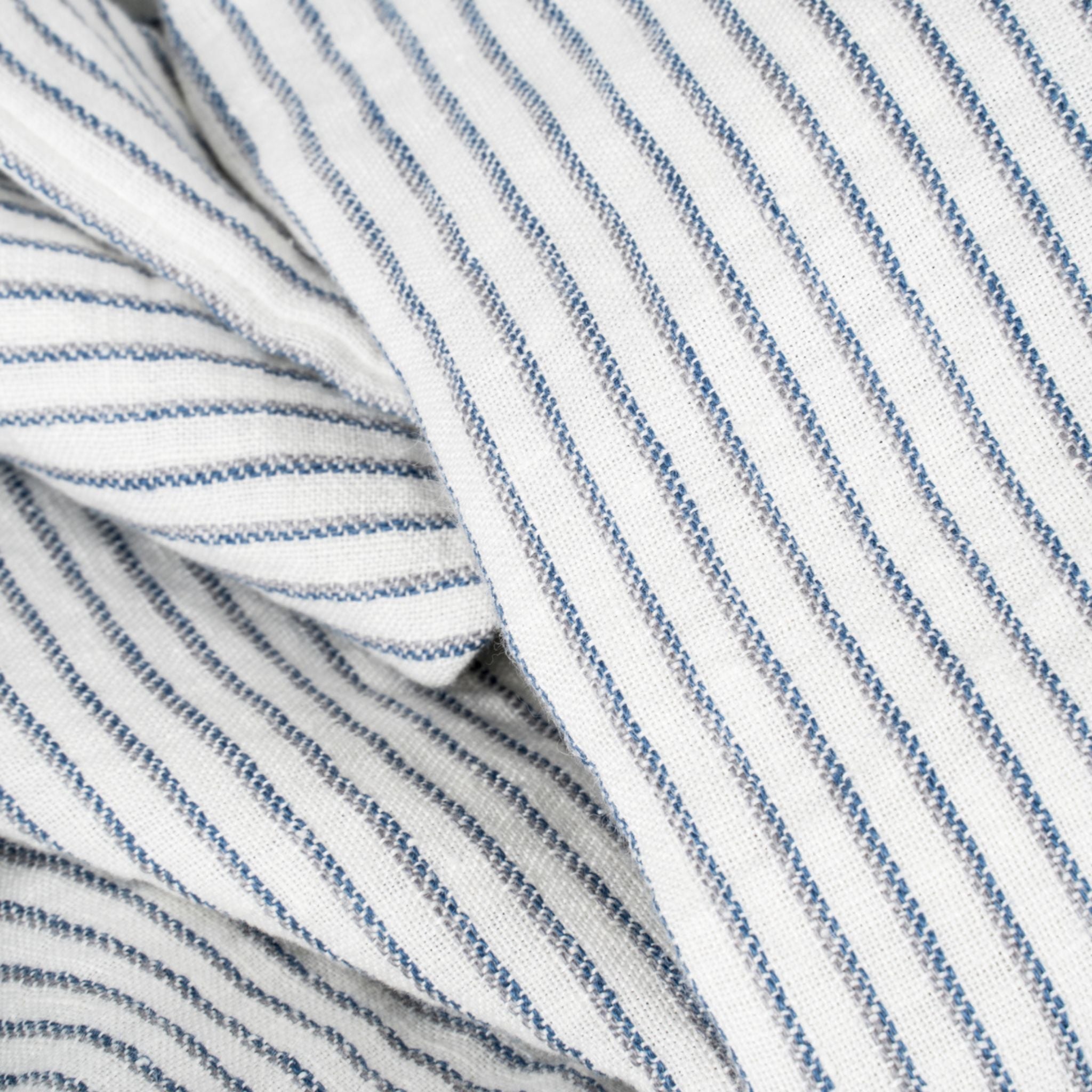 Dekokissen aus Leinen - Stripe - 60x80cm