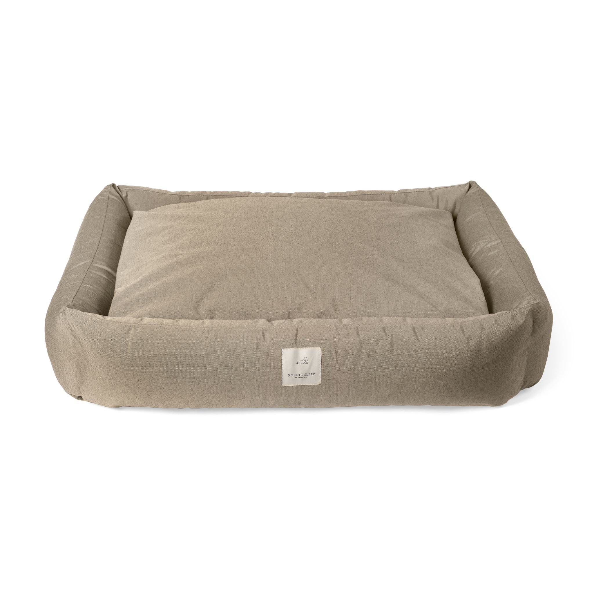 Hundebett Khaki Medium