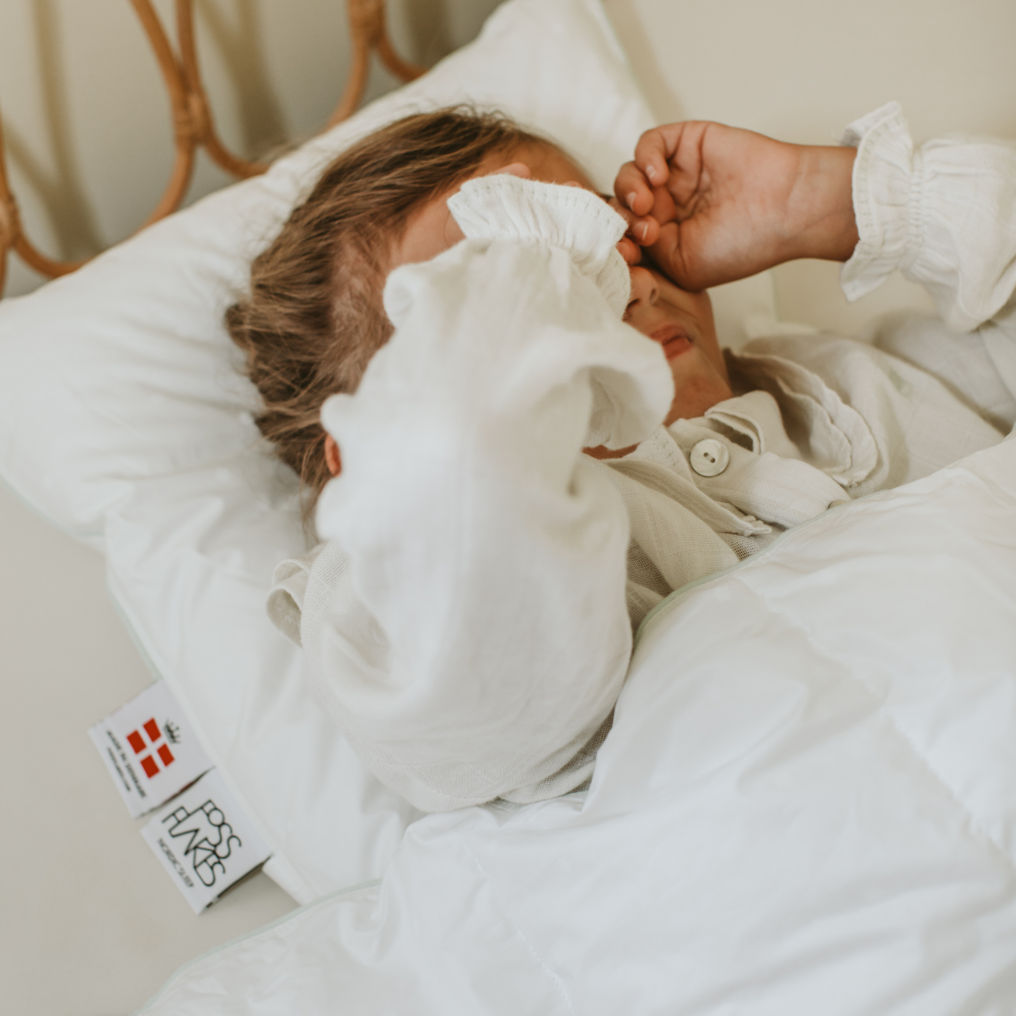 Junior-Kissen und Decke