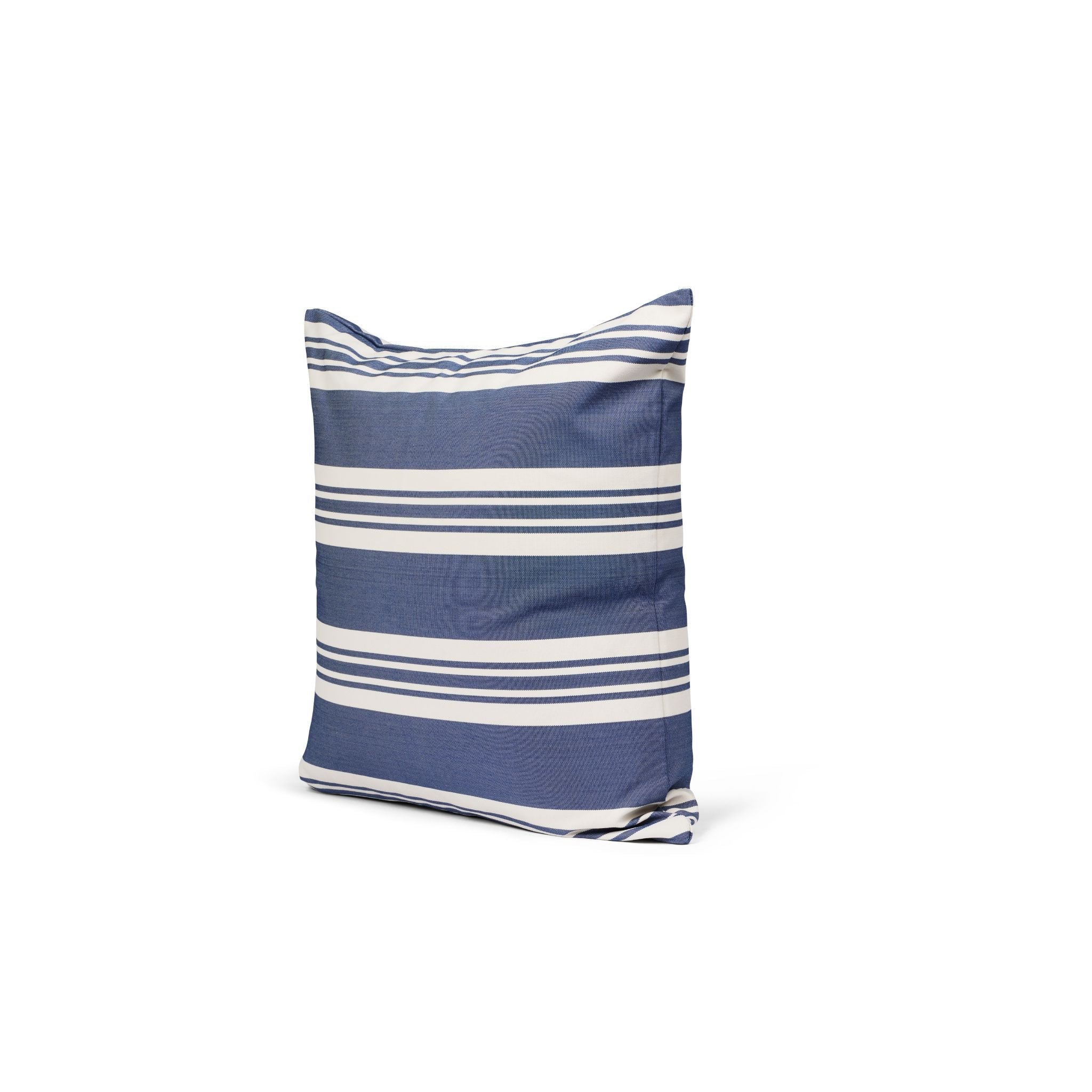 Outdoor-Kissen 50x50 - Blau gestreift (Auslaufende Farbe)