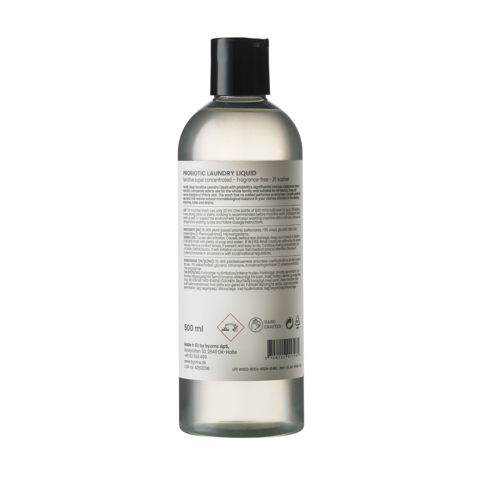 Waschmittel für Kissen und Decken, Sensitive – 500 ml